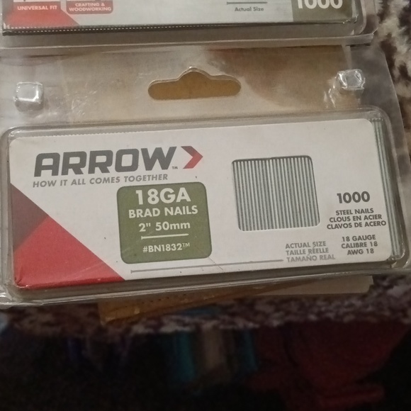 2 pks arrow brad and steel nails - Picture 4 of 4
